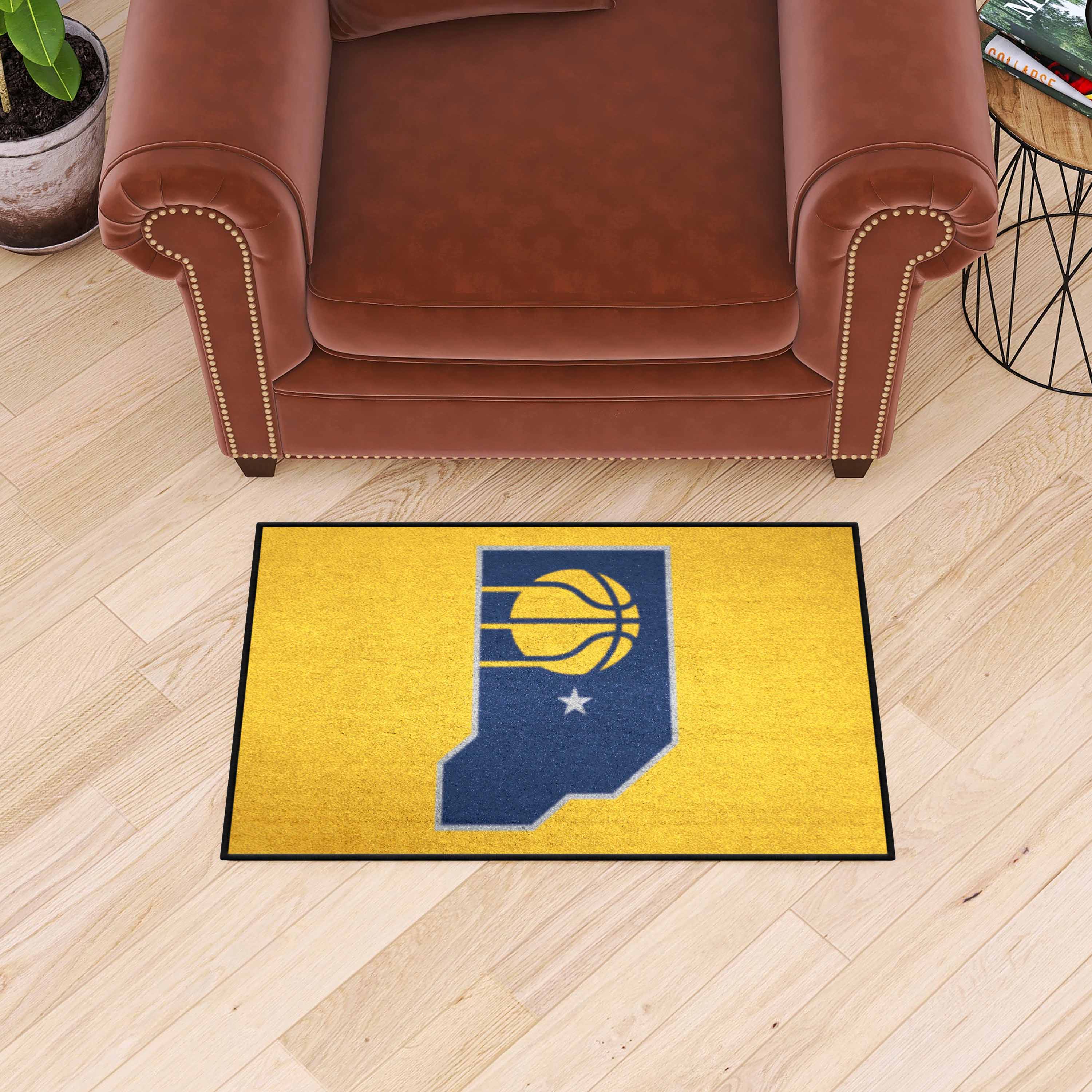 Indiana Pacers Starter Mat Accent Rug - 19in. x 30in. - Indiana Pacers