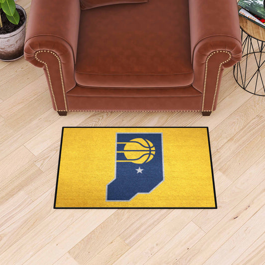 Indiana Pacers Starter Mat Accent Rug - 19in. x 30in. - Indiana Pacers
