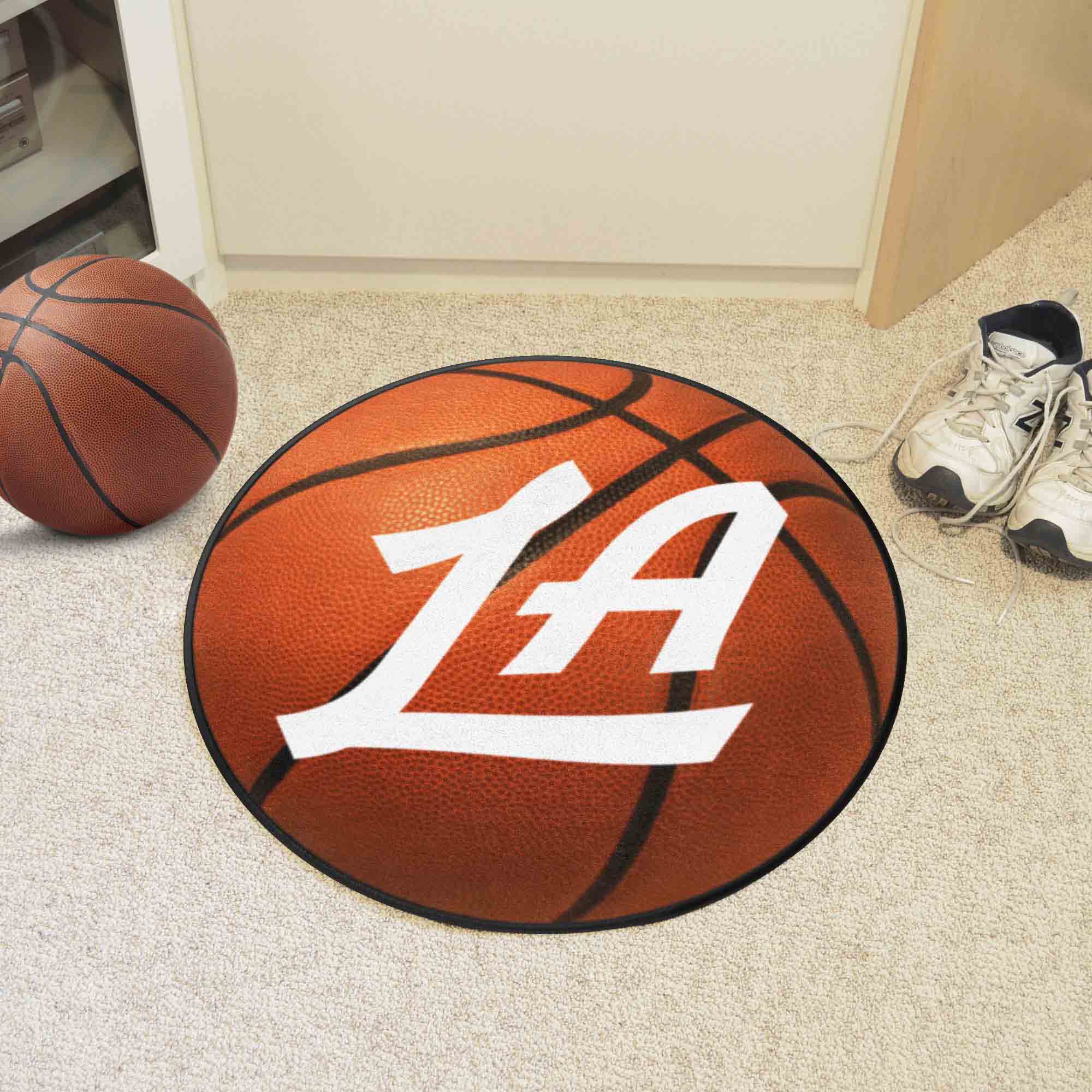 Los Angeles Clippers Basketball Rug - 27in. Diameter - Los Angeles Clippers