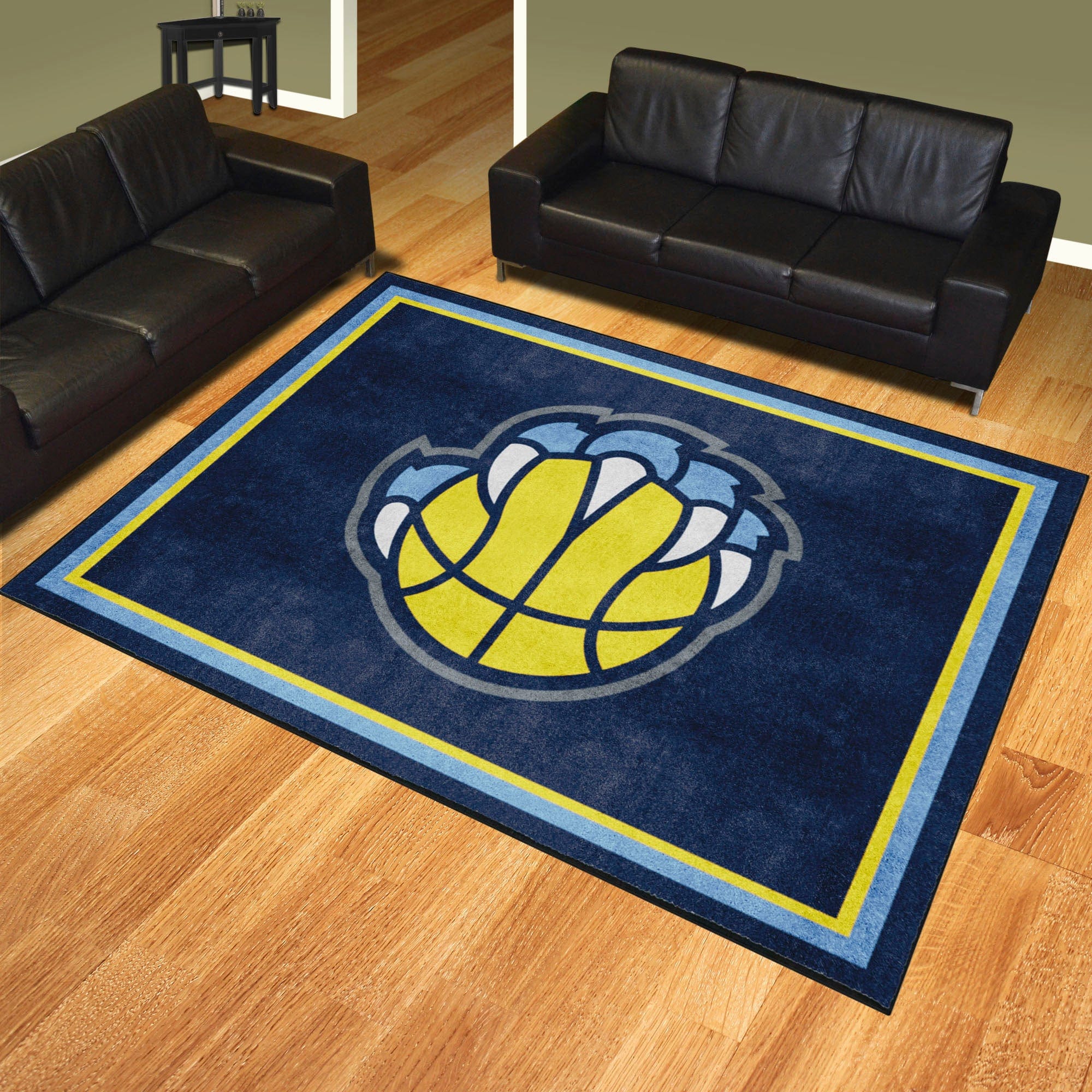Memphis Grizzlies 8ft. x 10 ft. Plush Area Rug - Memphis Grizzlies