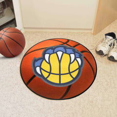 Memphis Grizzlies Basketball Rug - 27in. Diameter - Memphis Grizzlies