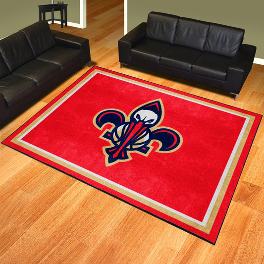 New Orleans Pelicans 8ft. x 10 ft. Plush Area Rug - New Orleans Pelicans