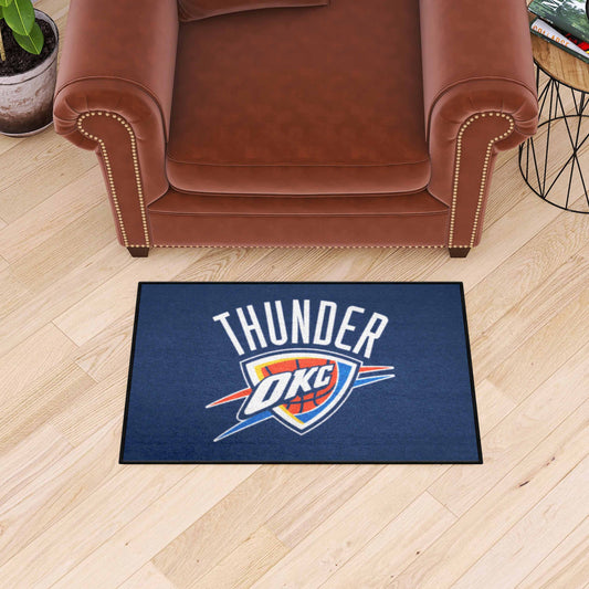 Oklahoma City Thunder Starter Mat Accent Rug - 19in. x 30in. - Oklahoma City Thunder