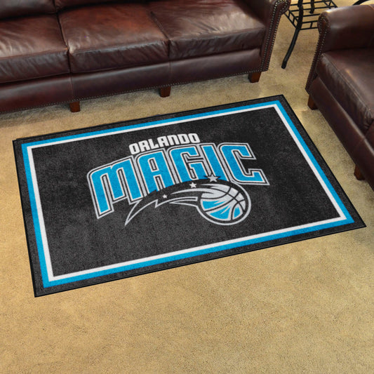 Orlando Magic 4ft. x 6ft. Plush Area Rug - Orlando Magic