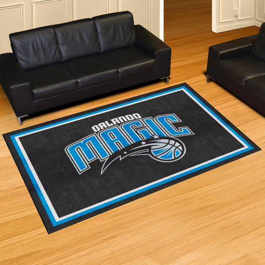 Orlando Magic 5ft. x 8 ft. Plush Area Rug - Orlando Magic