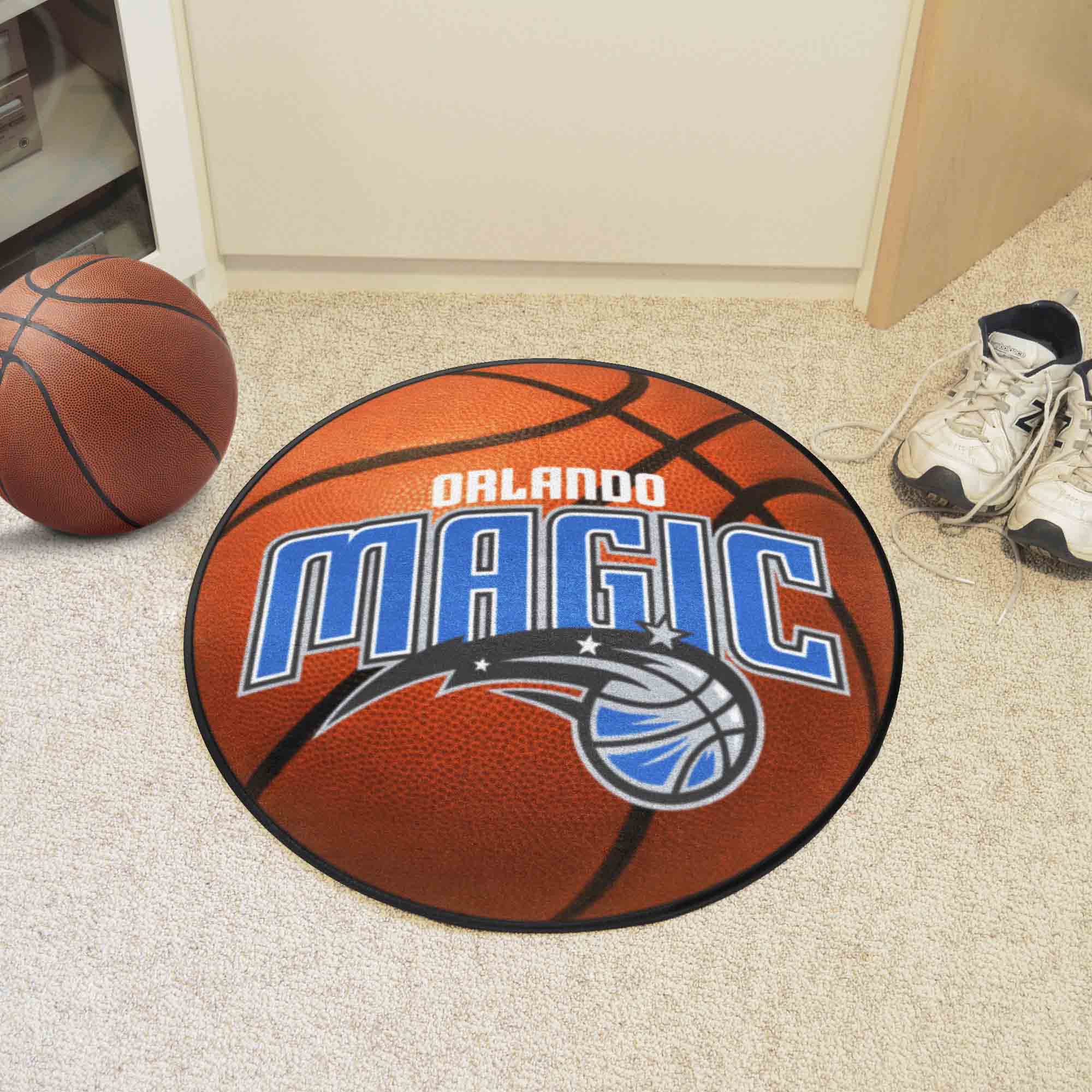 Orlando Magic Basketball Rug - 27in. Diameter - Orlando Magic