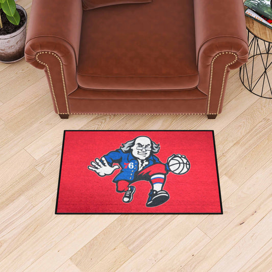 Philadelphia 76ers Starter Mat Accent Rug - 19in. x 30in. - Philadelphia 76ers