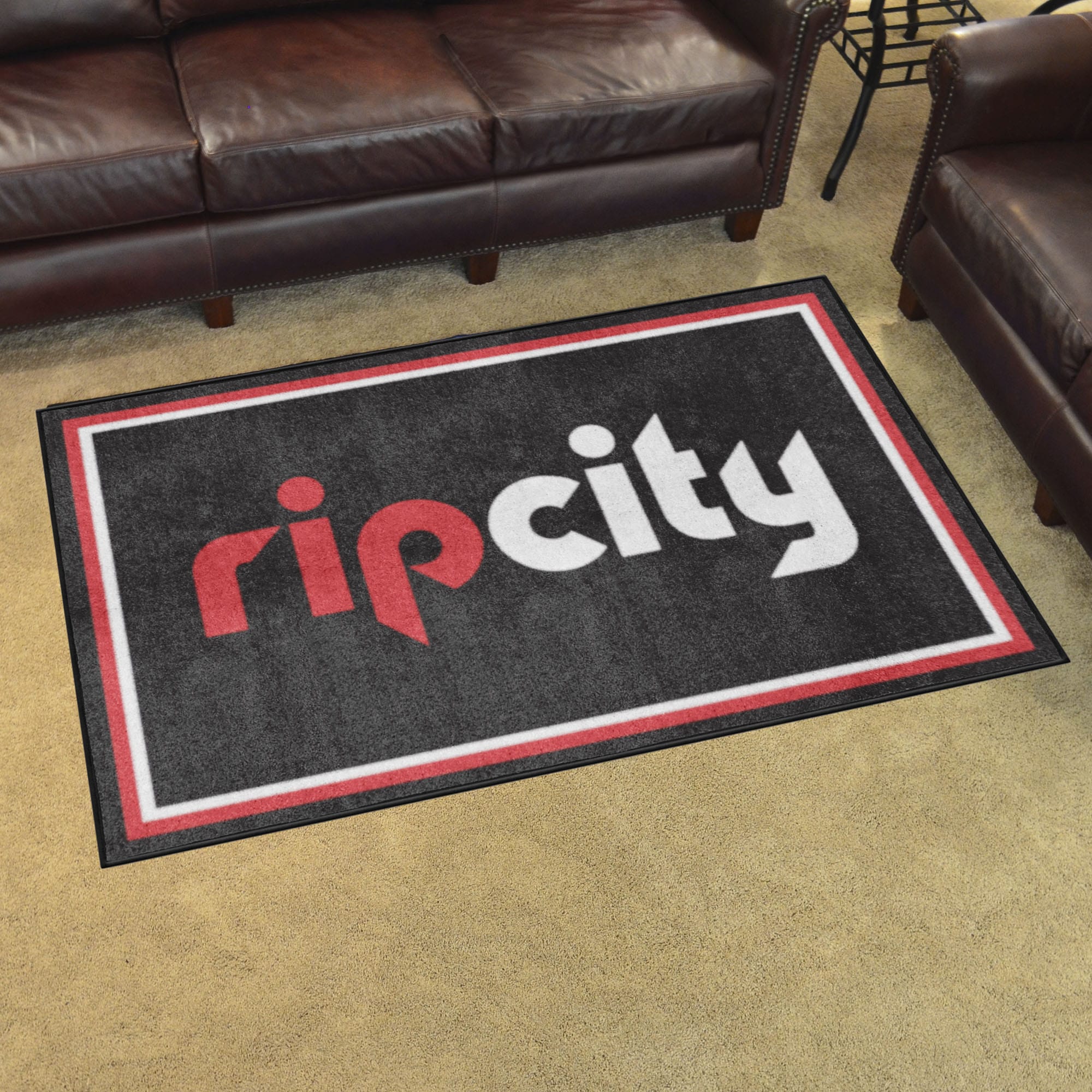 Portland Trail Blazers 4ft. x 6ft. Plush Area Rug - Portland Trail Blazers