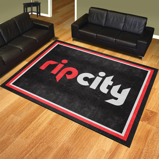 Portland Trail Blazers 8ft. x 10 ft. Plush Area Rug - Portland Trail Blazers