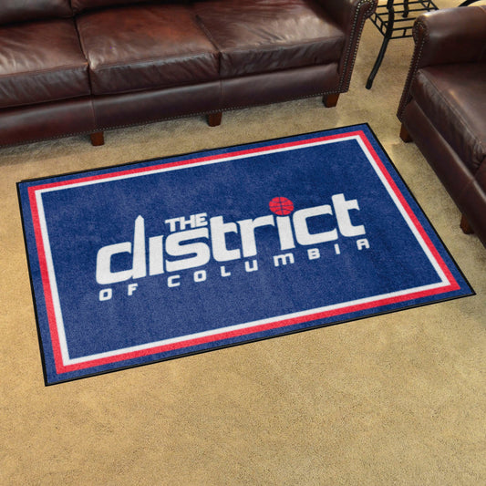 Washington Wizards 4ft. x 6ft. Plush Area Rug