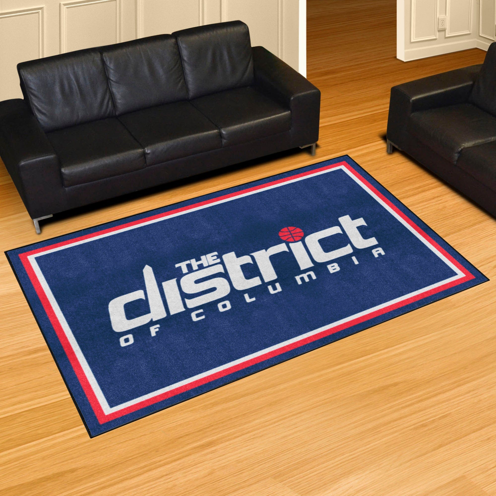 Washington Wizards 5ft. x 8 ft. Plush Area Rug