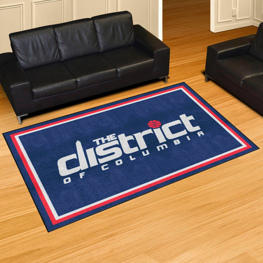 Washington Wizards 5ft. x 8 ft. Plush Area Rug