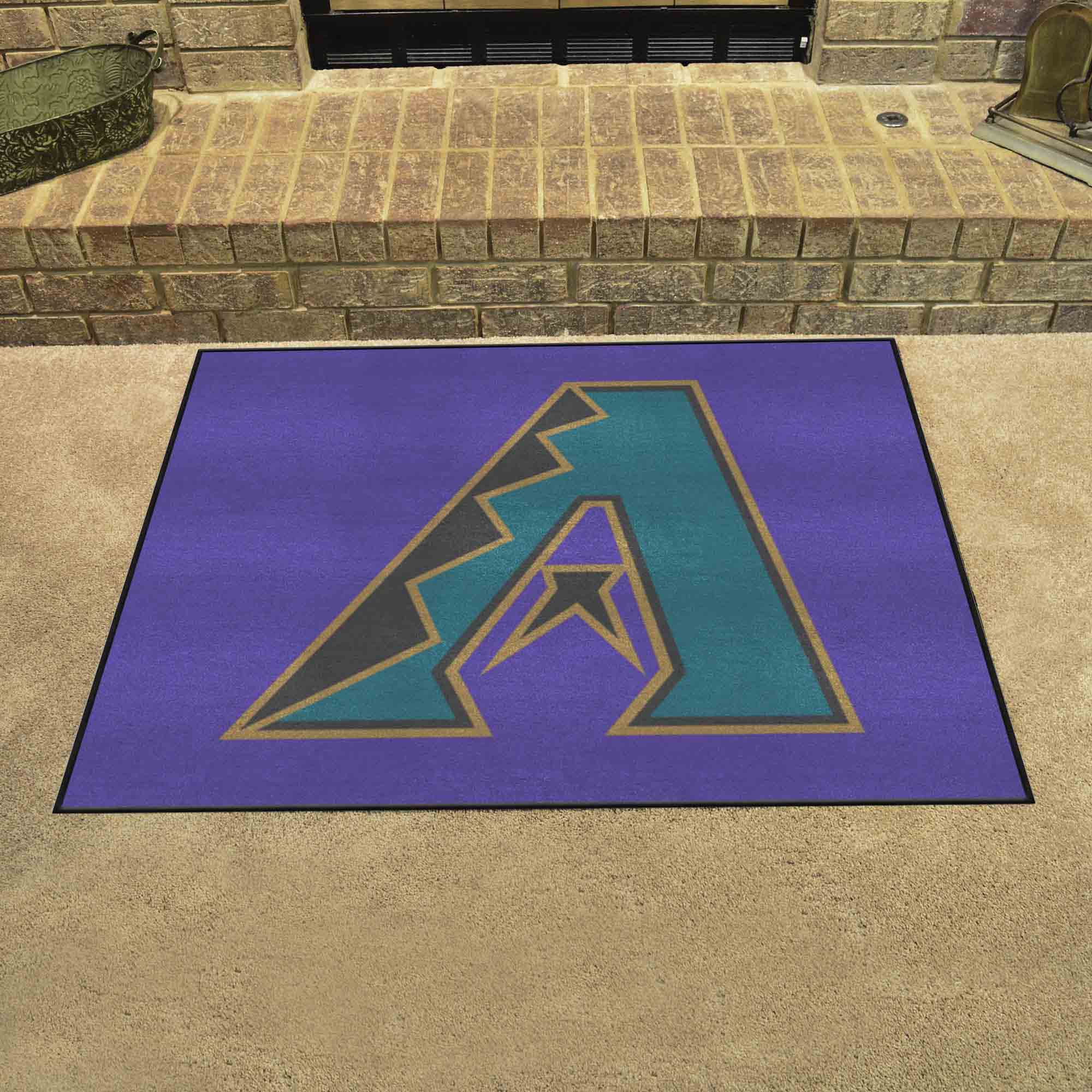 Arizona Diamondbacks All-Star Rug - 34 in. x 42.5 in. - Retro Collection - Arizona Diamondbacks