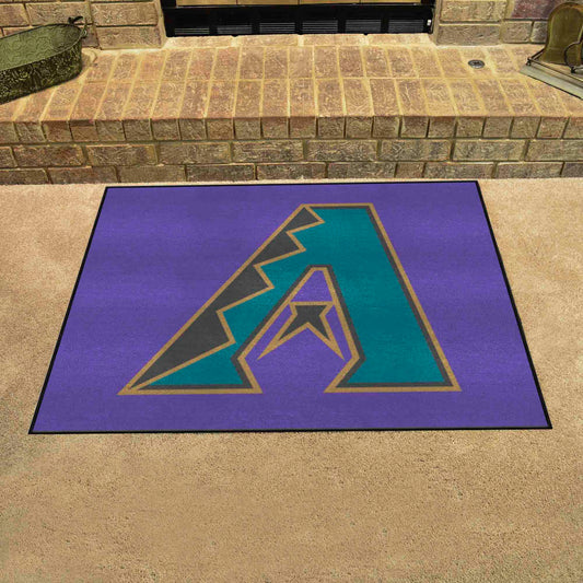 Arizona Diamondbacks All-Star Rug - 34 in. x 42.5 in. - Retro Collection - Arizona Diamondbacks