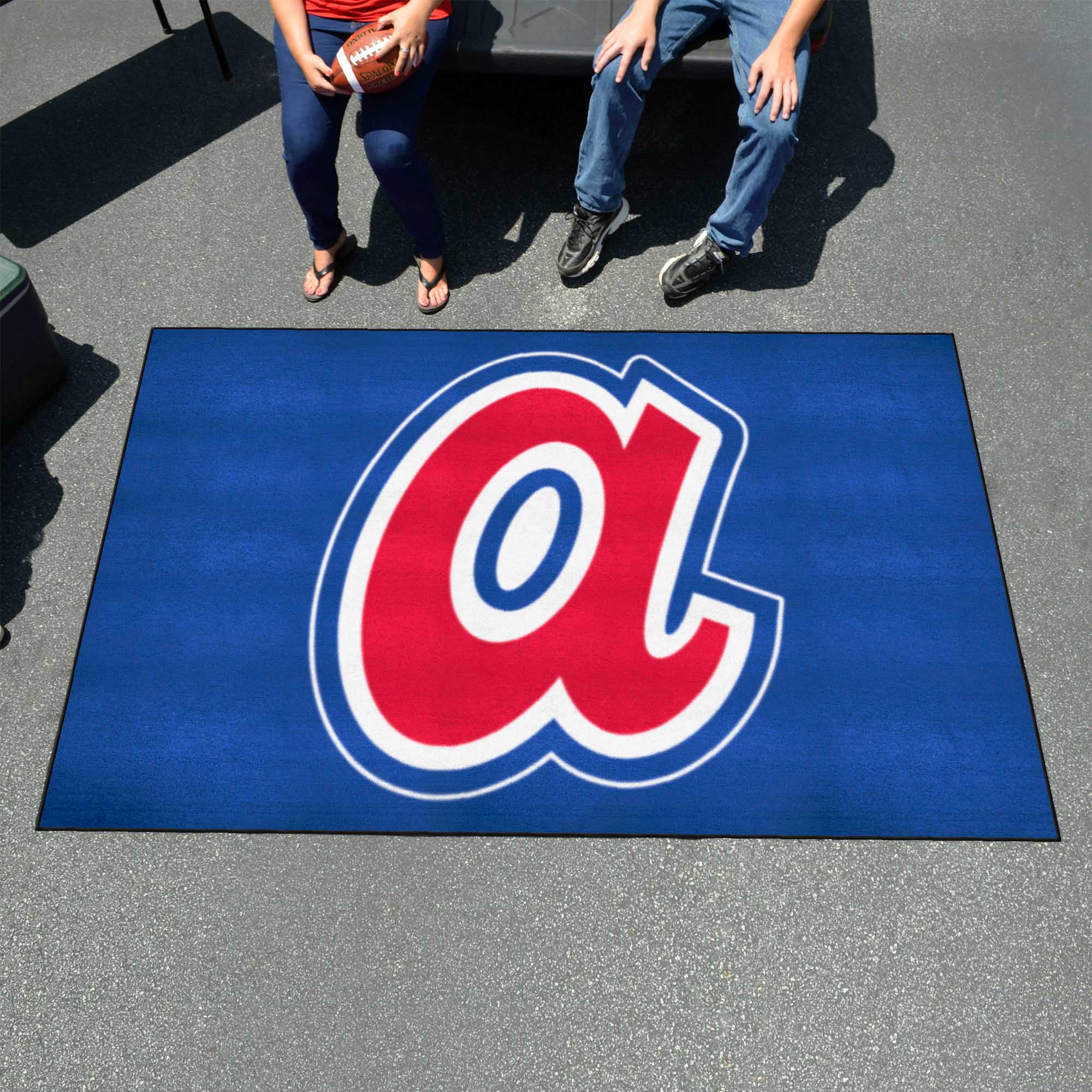 Boston Braves Ulti-Mat Rug - 5ft. x 8ft. - Retro Collection - Boston Braves
