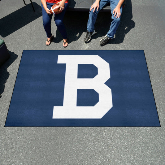 Atlanta Braves Ulti-Mat Rug - 5ft. x 8ft. - Retro Collection - Atlanta Braves