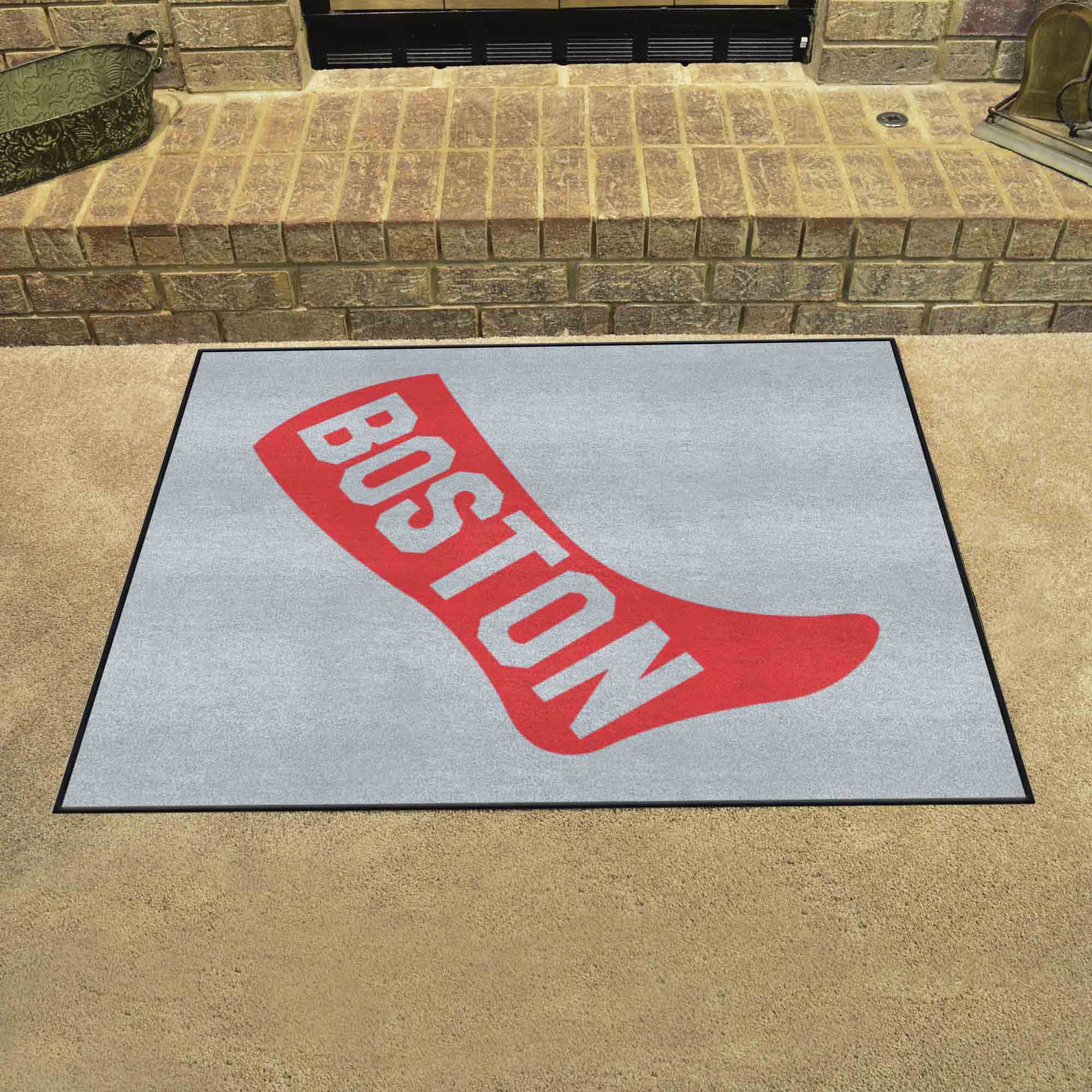 Boston Red Sox All-Star Rug - 34 in. x 42.5 in. - Retro Collection - Boston Red Sox