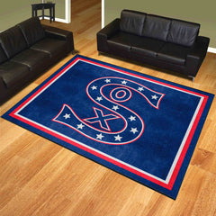Chicago White Sox 8ft. x 10 ft. Plush Area Rug - Retro Collection - Chicago White Sox