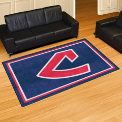 Cleveland Indians 5ft. x 8 ft. Plush Area Rug - Retro Collection - Cleveland Indians