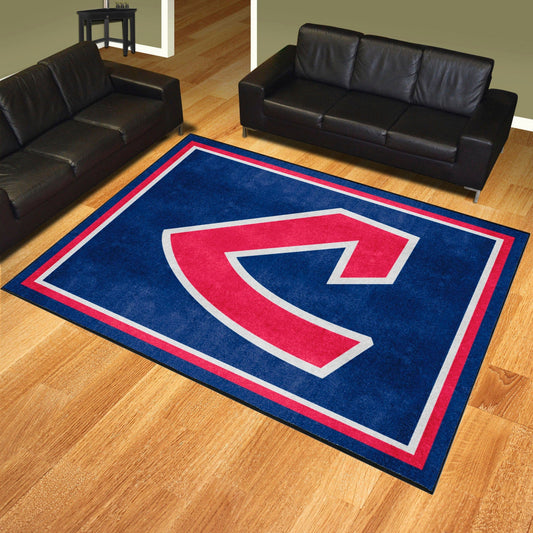 Cleveland Indians 8ft. x 10 ft. Plush Area Rug - Retro Collection - Cleveland Indians