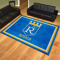 Kansas City Royals 8ft. x 10 ft. Plush Area Rug - Retro Collection - Kansas City Royals