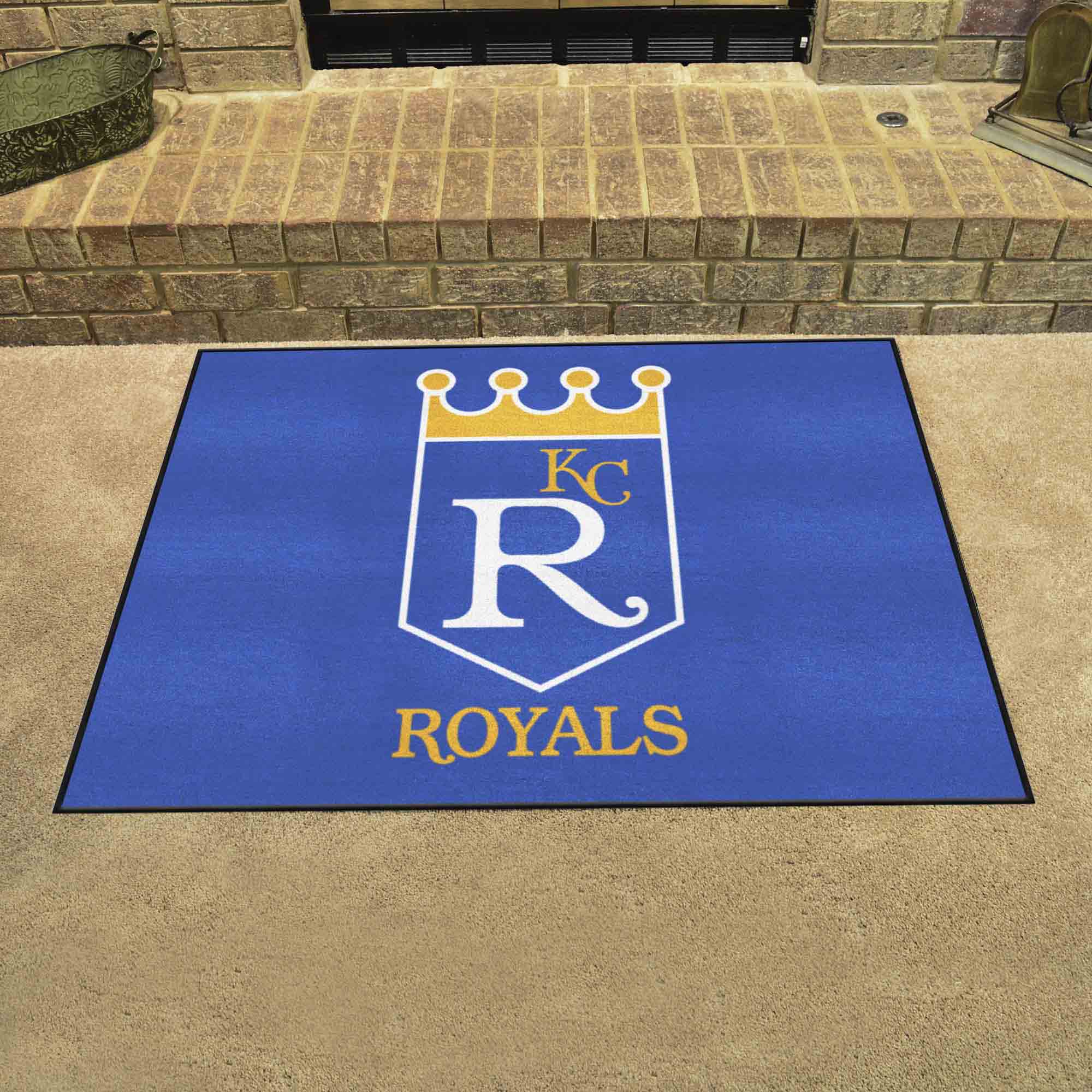 Kansas City Royals All-Star Rug - 34 in. x 42.5 in. - Retro Collection - Kansas City Royals