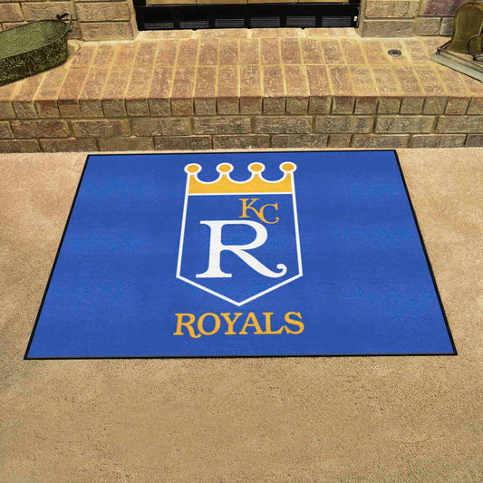 Kansas City Royals All-Star Rug - 34 in. x 42.5 in. - Retro Collection - Kansas City Royals