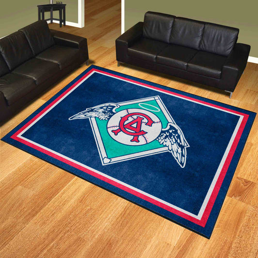 Anaheim Angels 8ft. x 10 ft. Plush Area Rug - Retro Collection - Anaheim Angels