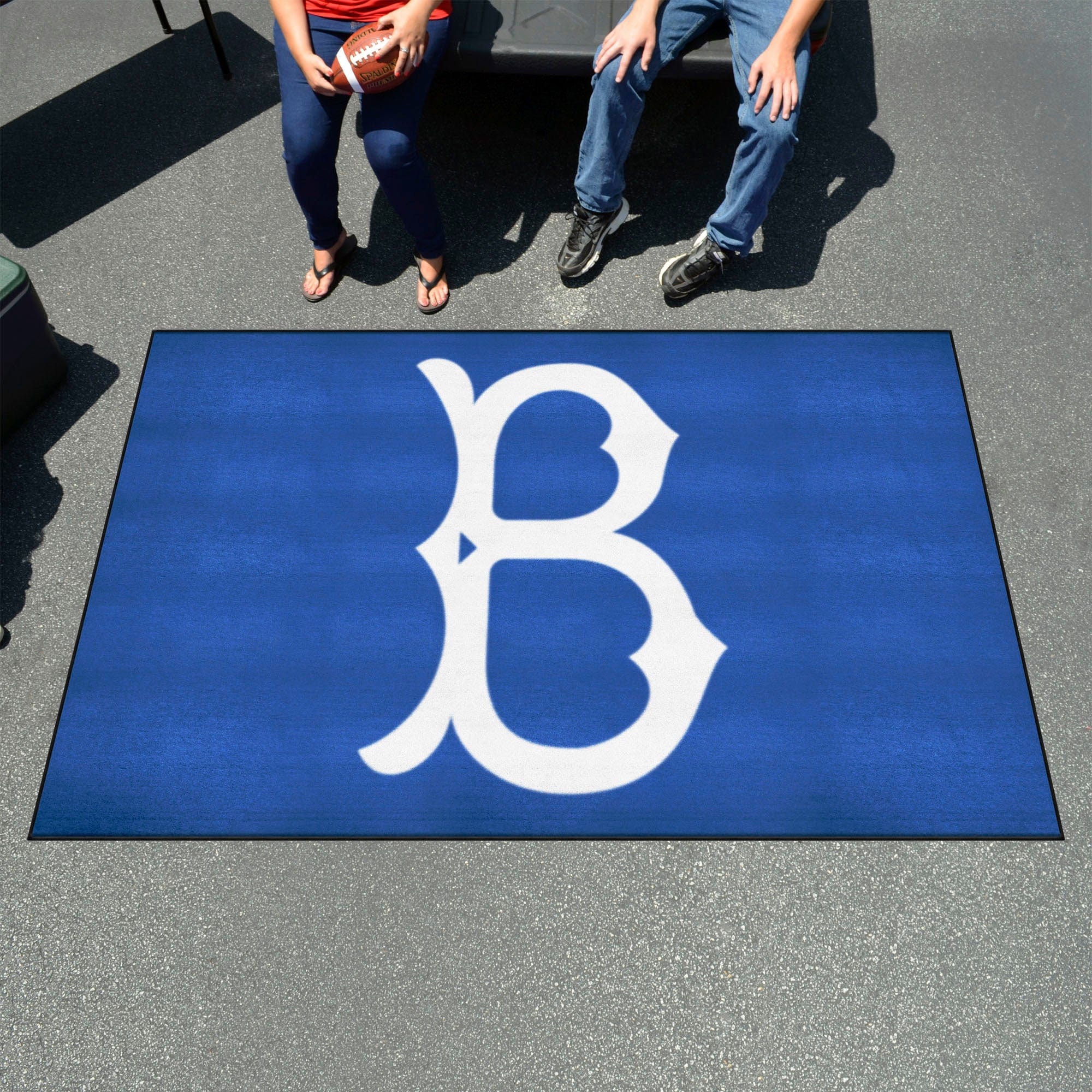 Brooklyn Dodgers Ulti-Mat Rug - 5ft. x 8ft. - Retro Collection - Brooklyn Dodgers