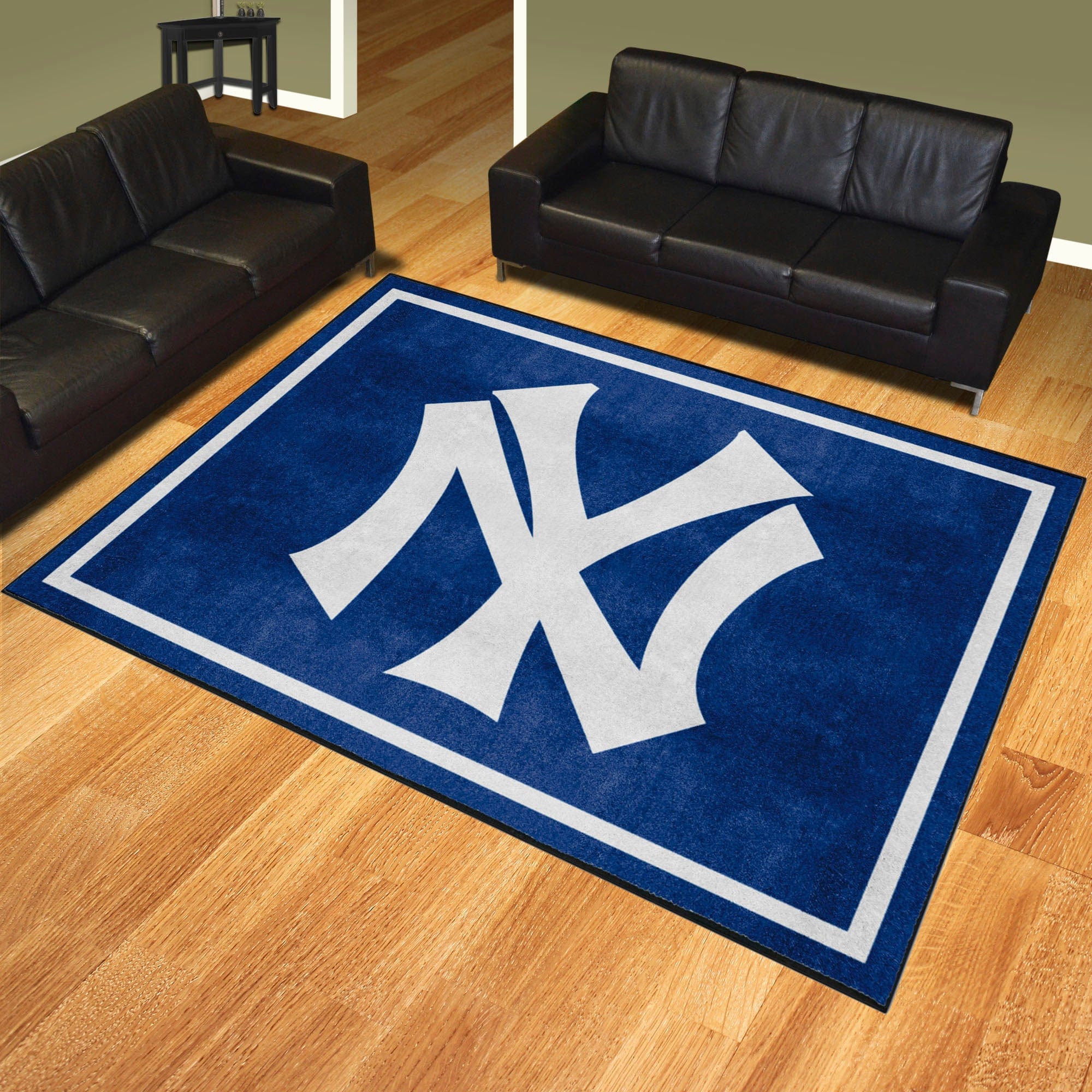 New York Yankees 8ft. x 10 ft. Plush Area Rug - Retro Collection - New York Yankees