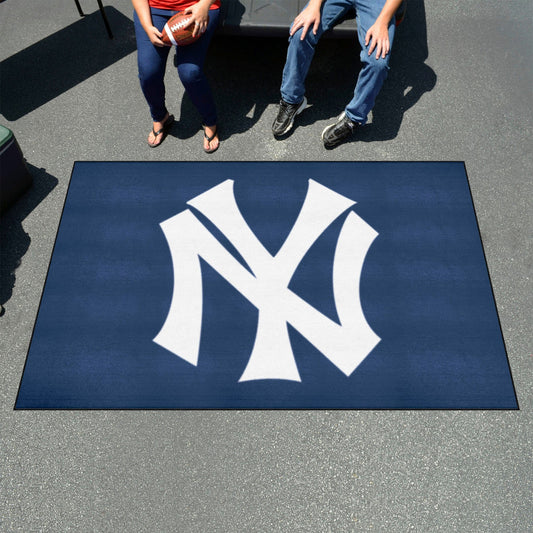 New York Yankees Ulti-Mat Rug - 5ft. x 8ft. - Retro Collection - New York Yankees