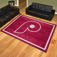 Philadelphia Phillies 8ft. x 10 ft. Plush Area Rug - Retro Collection - Philadelphia Phillies