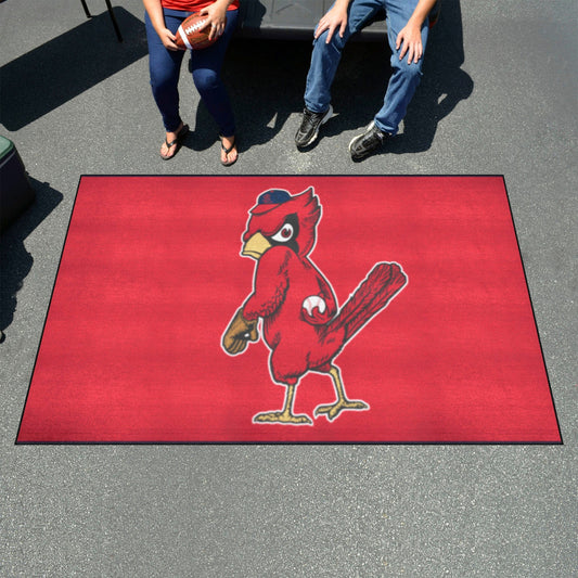 St. Louis Cardinals Ulti-Mat Rug - 5ft. x 8ft. - Retro Collection