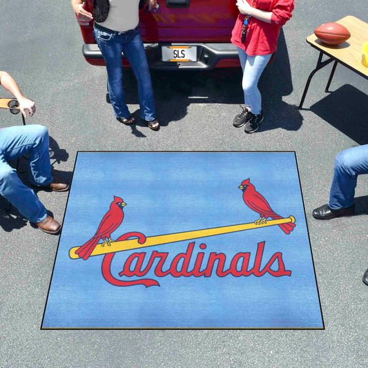 St. Louis Cardinals Ulti-Mat Rug - 5ft. x 8ft. - Retro Collection
