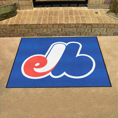 Montreal Expos All-Star Rug - 34 in. x 42.5 in. - Retro Collection - Montreal Expos