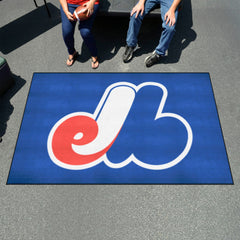 Montreal Expos Ulti-Mat Rug - 5ft. x 8ft. - Retro Collection - Montreal Expos