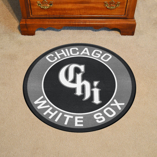Chicago White Sox Roundel Rug Southside City Connect - 27in. Diameter - Chicago White Sox