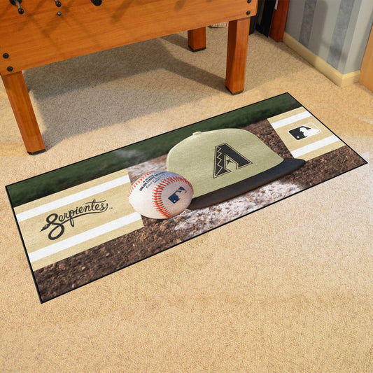 Arizona Diamondbacks Baseball Runner Rug - 30in. x 72in. - Arizona Diamondbacks