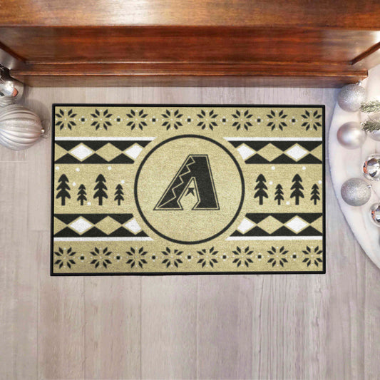 Arizona Diamondbacks Holiday Sweater Starter Mat Accent Rug - 19in. x 30in. - Arizona Diamondbacks