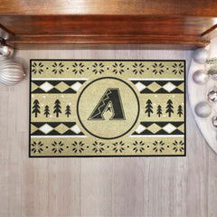 Arizona Diamondbacks Holiday Sweater Starter Mat Accent Rug - 19in. x 30in. - Arizona Diamondbacks