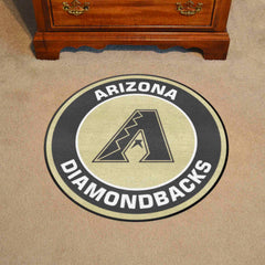 Arizona Diamondbacks Roundel Rug - 27in. Diameter - Arizona Diamondbacks