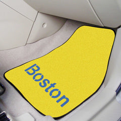 Boston Red Sox Front Carpet Car Mat Set - 2 Pieces - Boston Red Sox