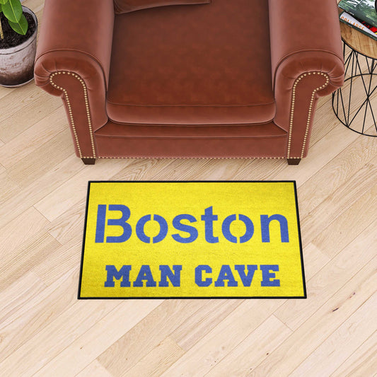 Boston Red Sox Man Cave Starter Mat Accent Rug - 19in. x 30in. - Boston Red Sox