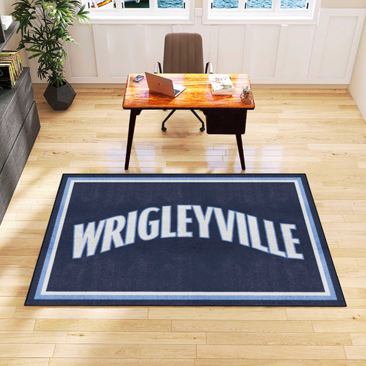 Chicago Cubs 5ft. x 8 ft. Plush Area Rug - Chicago Cubs