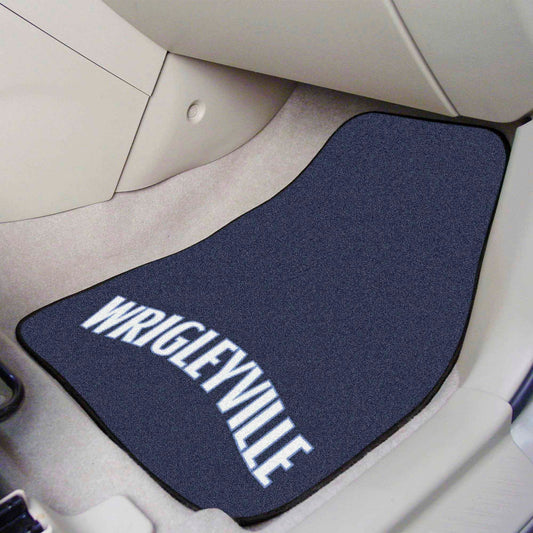 Chicago Cubs Front Carpet Car Mat Set - 2 Pieces - Chicago Cubs