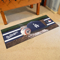 Los Angeles Dodgers Baseball Runner Rug - 30in. x 72in. - Los Angeles Dodgers