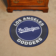 Los Angeles Dodgers Roundel Rug - 27in. Diameter - Los Angeles Dodgers