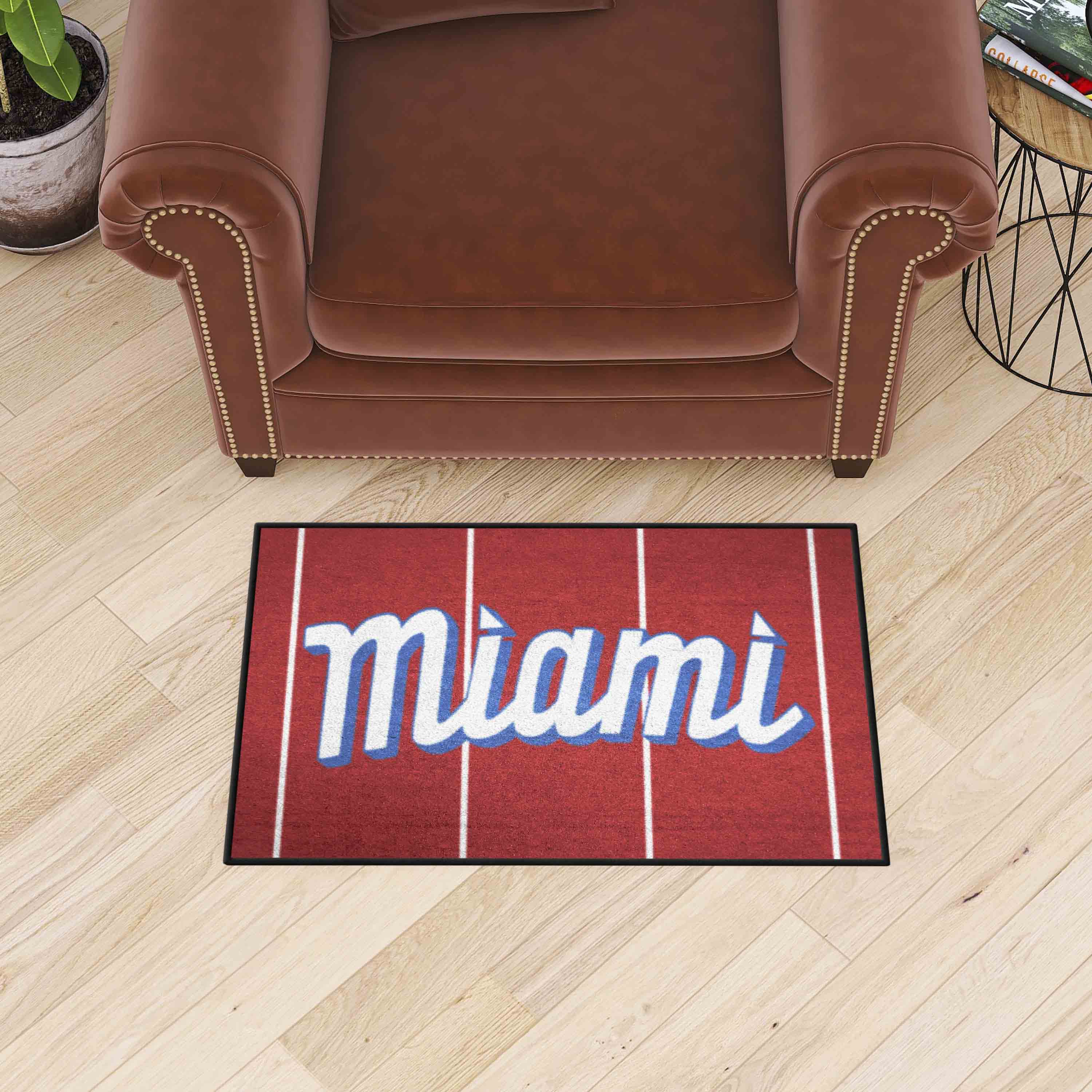 Miami Marlins Starter Mat Accent Rug - 19in. x 30in.