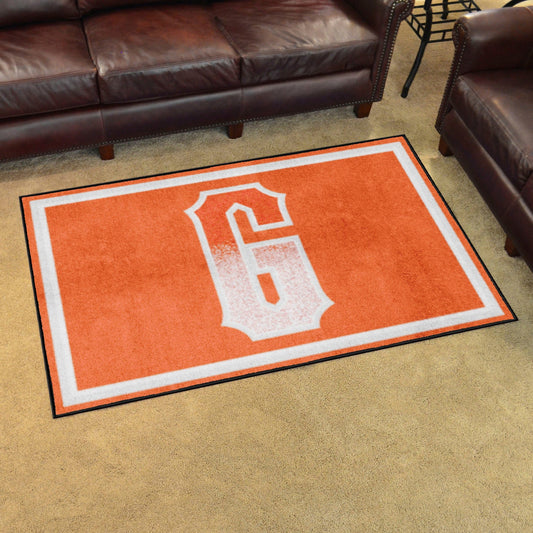 San Francisco Giants 4ft. x 6ft. Plush Area Rug - San Francisco Giants
