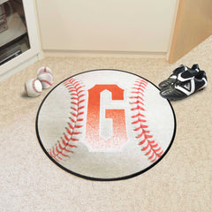 San Francisco Giants Baseball Rug - 27in. Diameter - San Francisco Giants